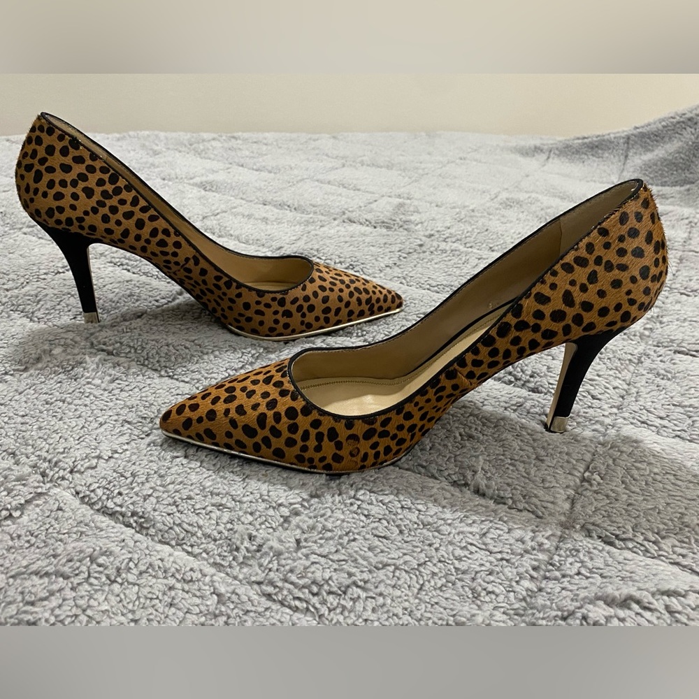 Lord & Taylor leopard print heels - Picture 5 of 16